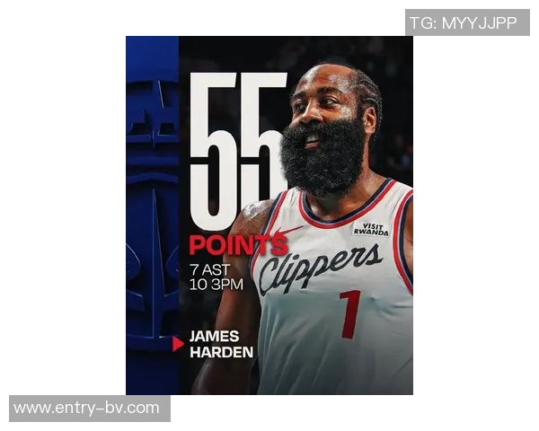 哈登半场表现中规中矩8投3中贡献12分3篮板3助攻正负值7